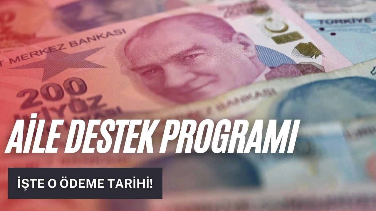 1250, 650 ve 260 TL Ödeme! Kasım Ayı Aile Destek Programı Takvimi