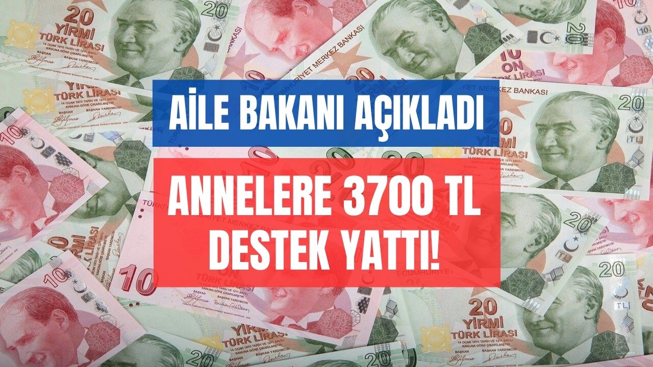 3700 TL Ödeme Yattı! Çocuğu Olan Anneler Kimliğiyle PTT Şubelerinden Çekebilecek