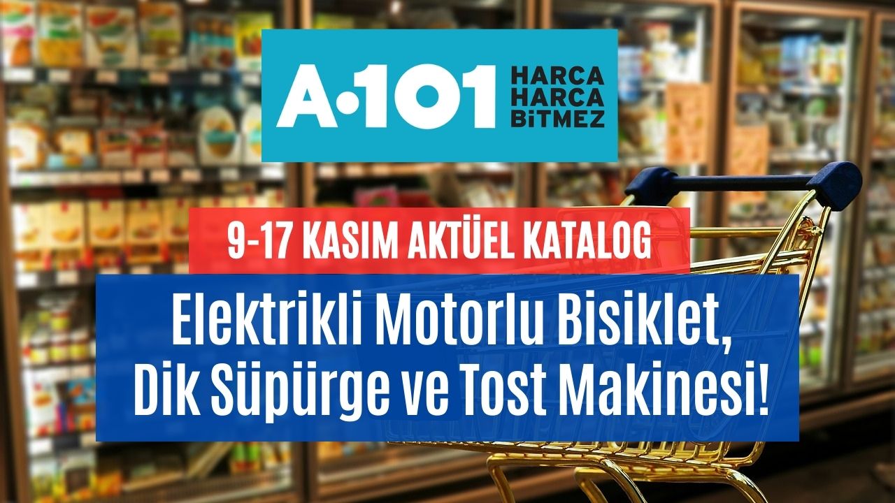 9-17 Kasım A101 Aktüel Kataloğu! Koltuk Takımı, Waffle Makinesi, Elektrikli Motor İndirimi