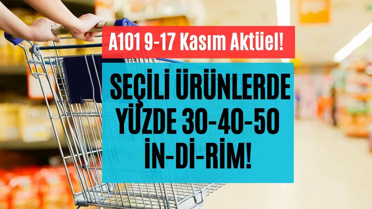 A101 Tüm Mutfak Ürünlerinde Fiyatı Yüzde 30-40-50 İndirdi! A101 Aktüel Katalog Yayımalandı