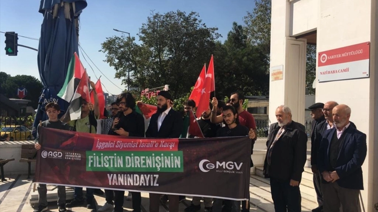 AGD’li Boğaziçi Üniversitesi Öğrencilerinden Filistin’e Destek