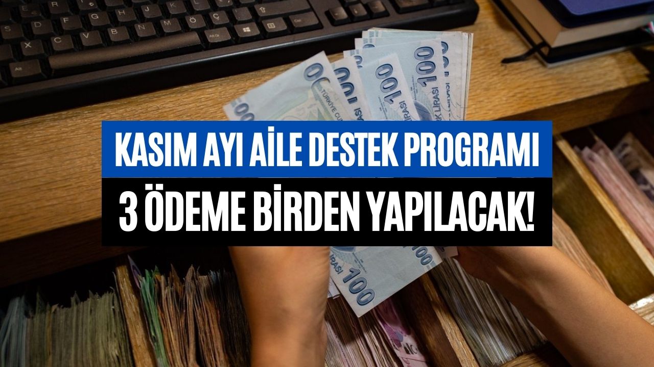 Aile Destek Programı Kasım 2023! Kasım Ayı Destek Parası Ödeme Takvimi