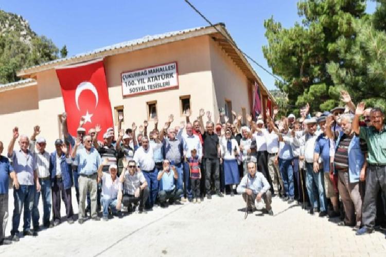 Antalya Muratpaşa’dan Atatürk Toplumsal Tesisi