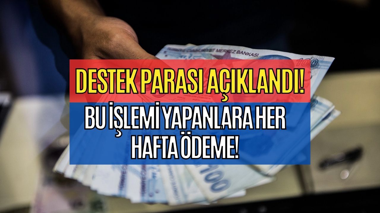 Bakanlık Bu İşlemi Yapanların Ziraat Hesabına Her Cuma Destek Parası Yatıracak!