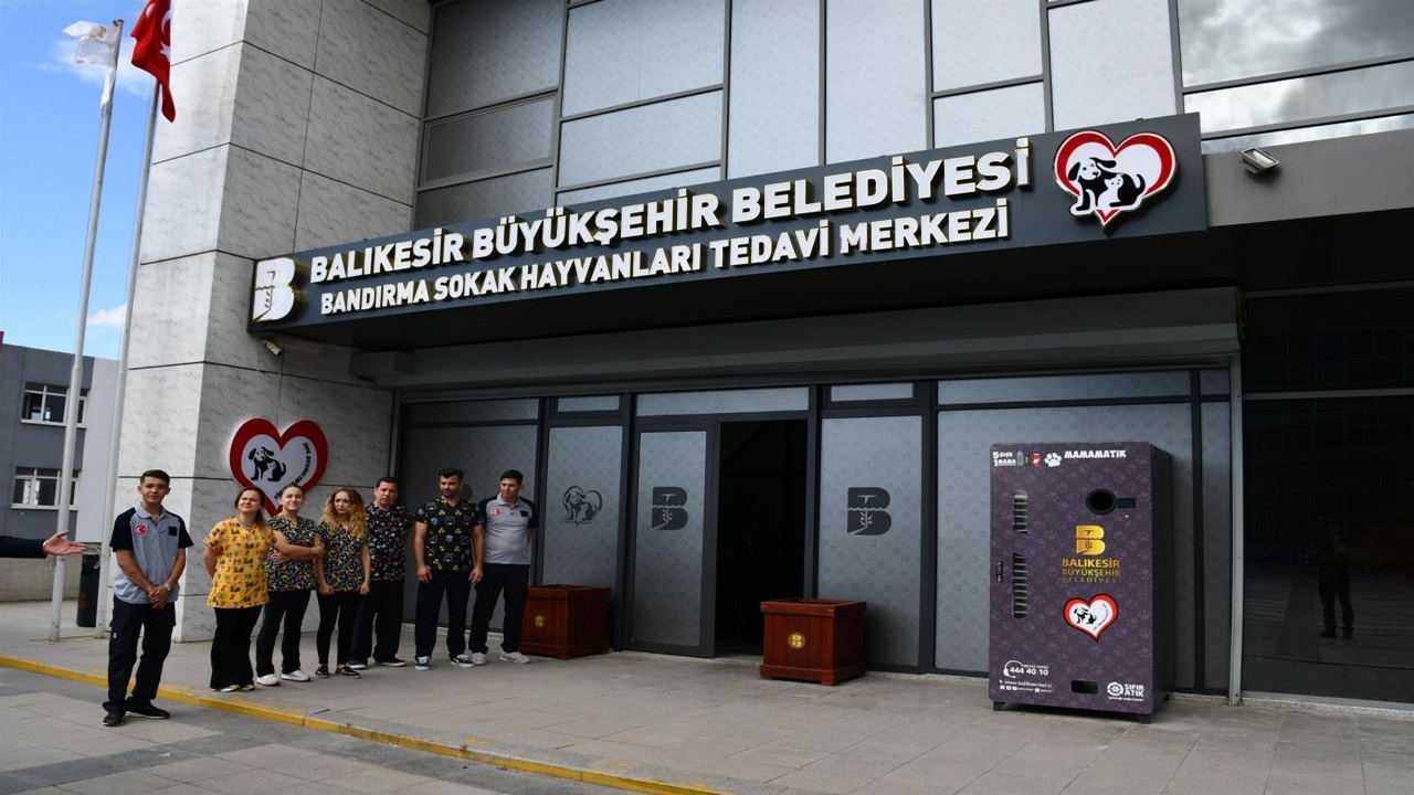 Balıkesir Büyükşehir Belediyesi Bandırma’da Sokak Hayvanları Tedavi Merkezi Açtı