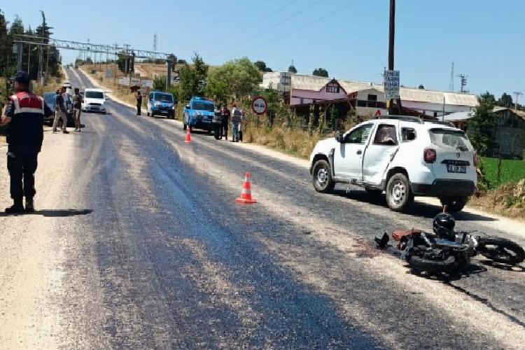 Bilecik’te trafik kazası: 1 yaralı