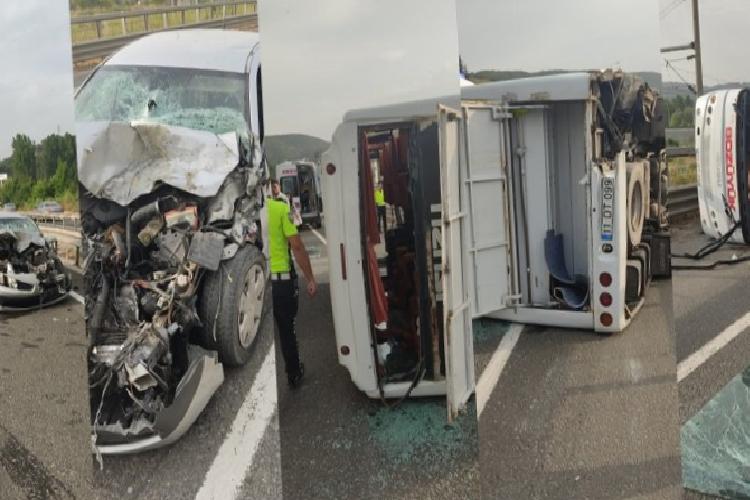 Bilecik’te trafik kazası! 11 yaralı