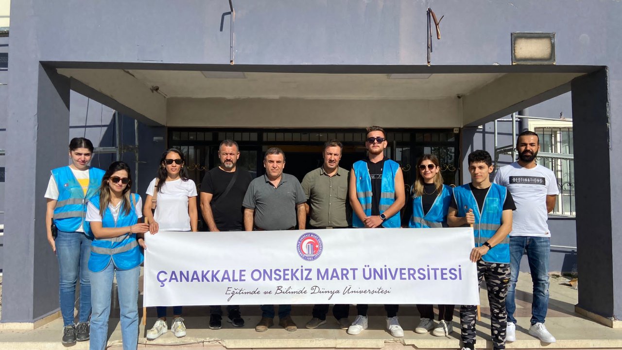 Çanakkale Onsekiz Mart Üniversitesi Sosyal Sorumluluk Projelerine Devam Ediyor