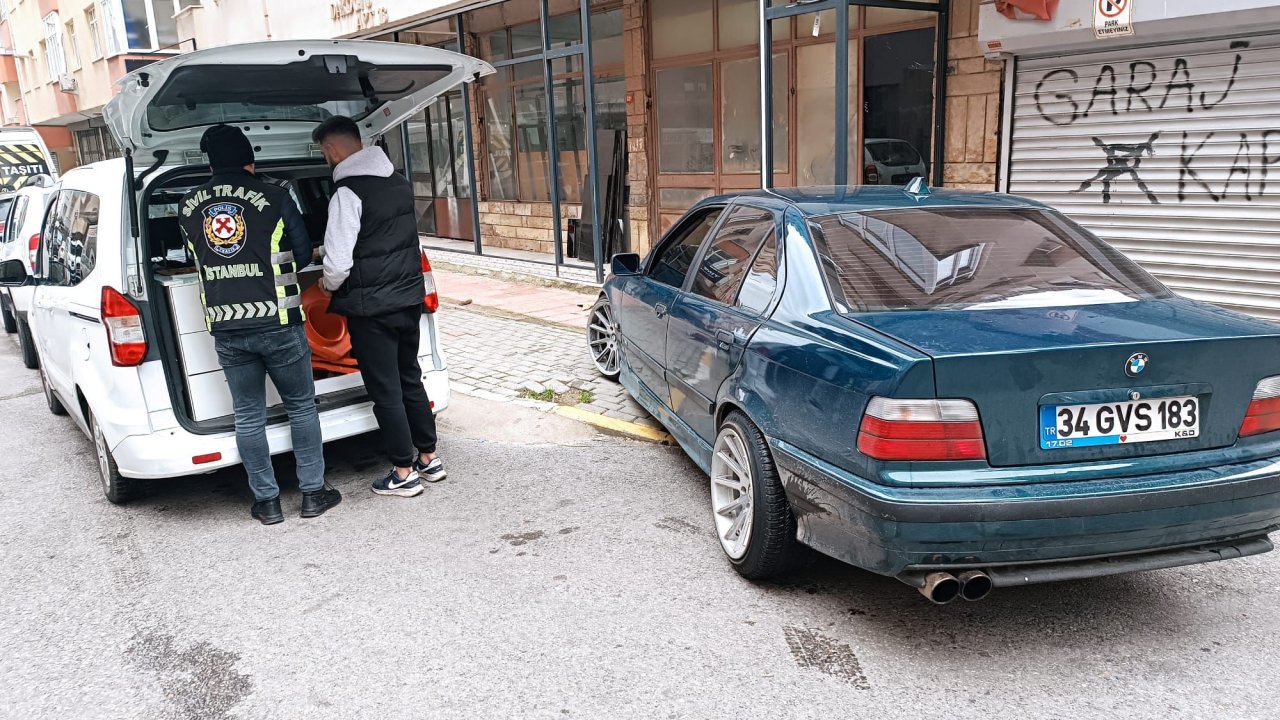 Drift Yapan Sürücüye 21 Bin 214 Lira Para Cezası Kesildi