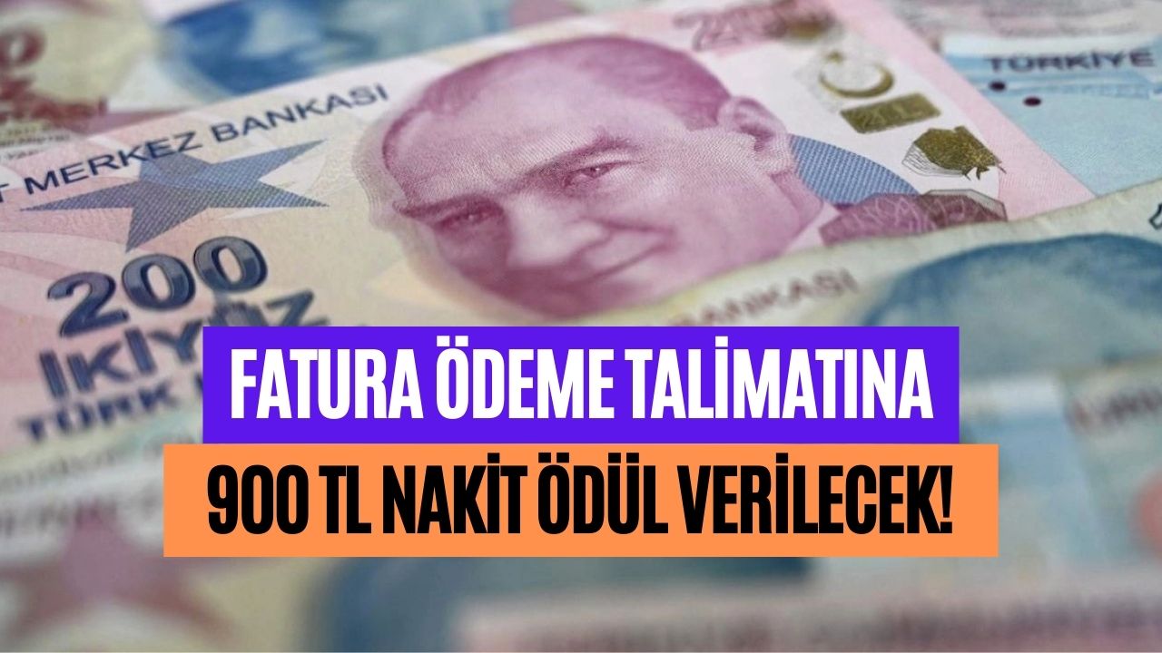 Elektrik Faturasını O Bankanın Kartıyla Ödeyene 900 TL Nakit Ödül Verilecek!