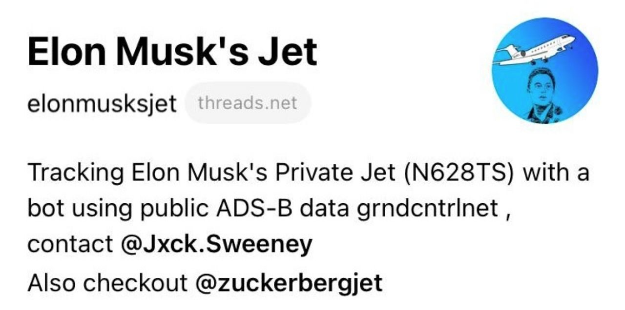 Elon Musk’ın Baş Belası Threads’te “Jet” Paylaşımlarına Başladı