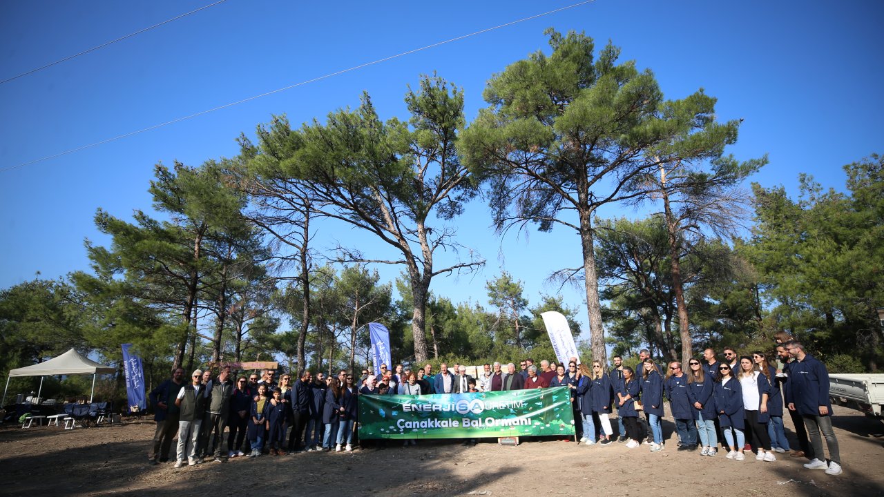 Enerjisa Üretim Çanakkale Arıcılar Birliği İle İşbirliği Yaparak Bal Ormanları Oluşturuyor