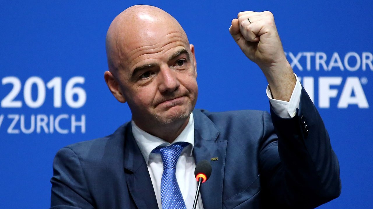 FIFA Başkanı Infantino Aklandı