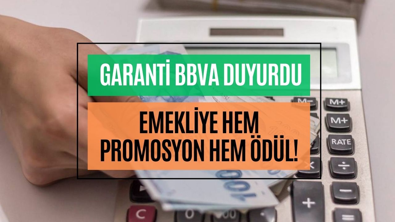 Garanti BBVA Kasım 2023 Emekli Promosyonu Kampanyası! Başvuran 13500 TL Ek Ödeme Alıyor