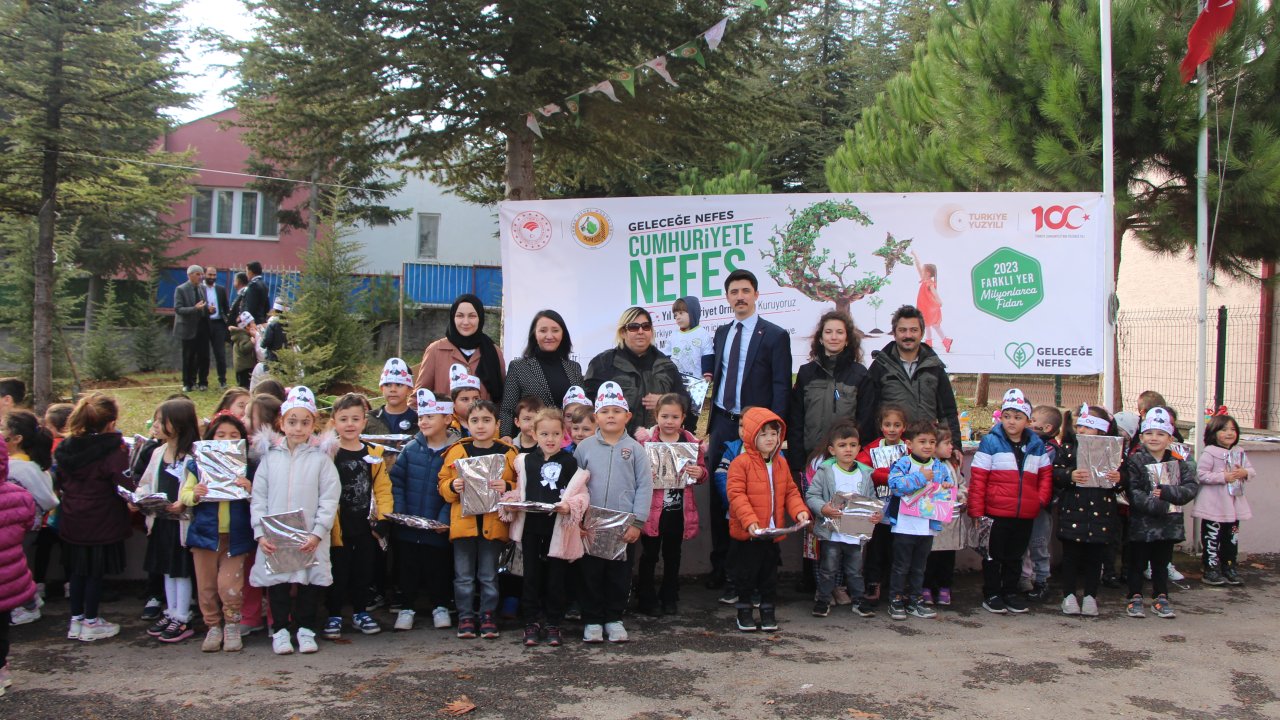 “Geleceğe Nefes Cumhuriyet’e Nefes” Fidan Dikim Etkinliği