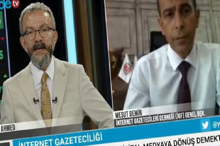 İGF Genel Lideri Mesut Demir Cadde TV’nin konuğu oldu