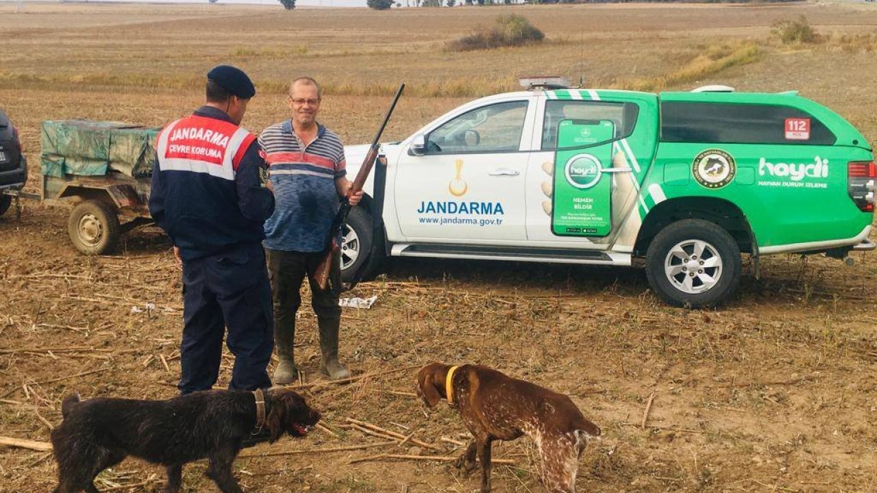 Jandarma Ekipleri Avcıları Denetledi