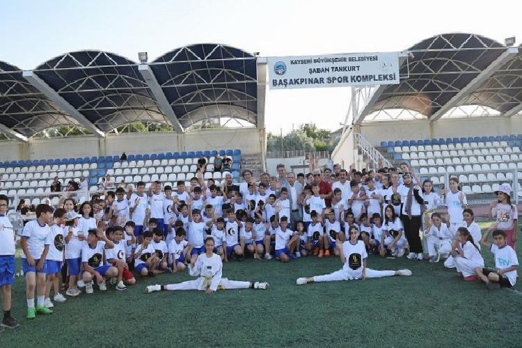 Kayseri Talas’ta Başakpınar Yaz Okulları açıldı