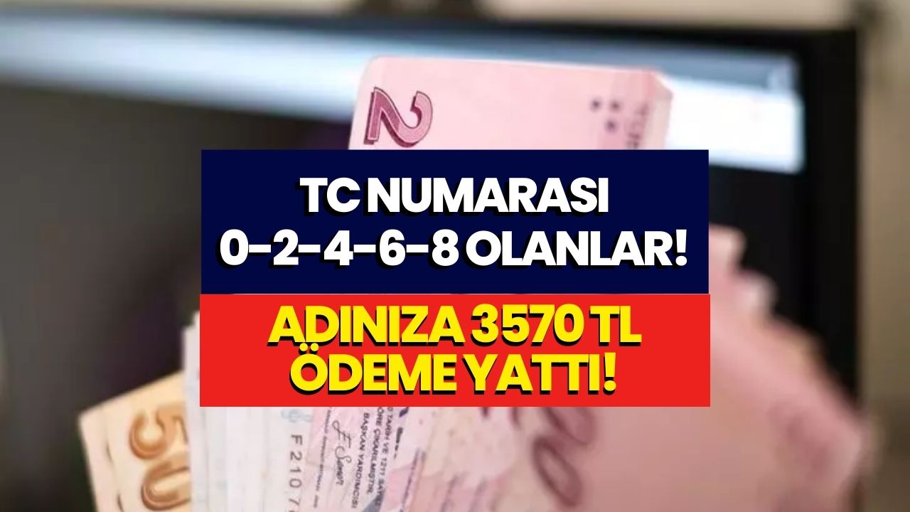 Kesenin Ağzı Ekim Ayında Açıldı! Tüm Hak Sahiplerine Geri Ödemesiz 3570 TL Yatırıldı