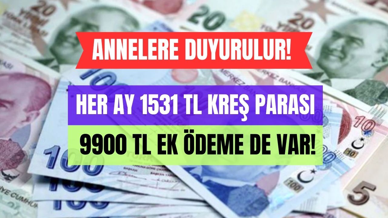 Kursa Katılan Anneye 9900 TL Ödeme! Aylık 1531 TL Kreş Parası da Verilecek