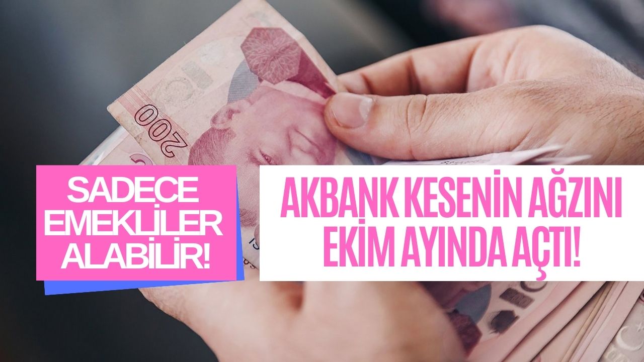 Maaş Kartıyla Akbank Şubesine Giden Emeklilere Toplam 22000 Lira Ödeme Yapılıyor!