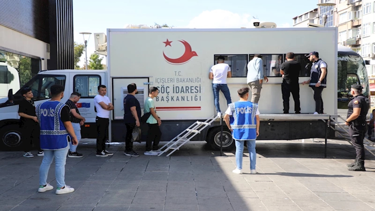 Mobil Göç Noktası Aracı Tekirdağ’da Hizmette