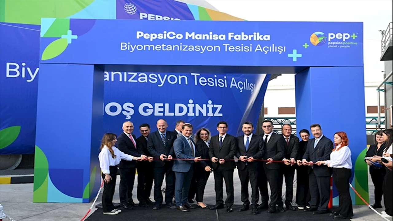 PepsiCo Manisa’da Biyometanizasyon Tesisi Açtı