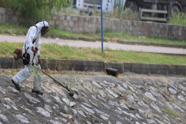 Sakarya Belediyesi Çark Deresi’ni temizledi