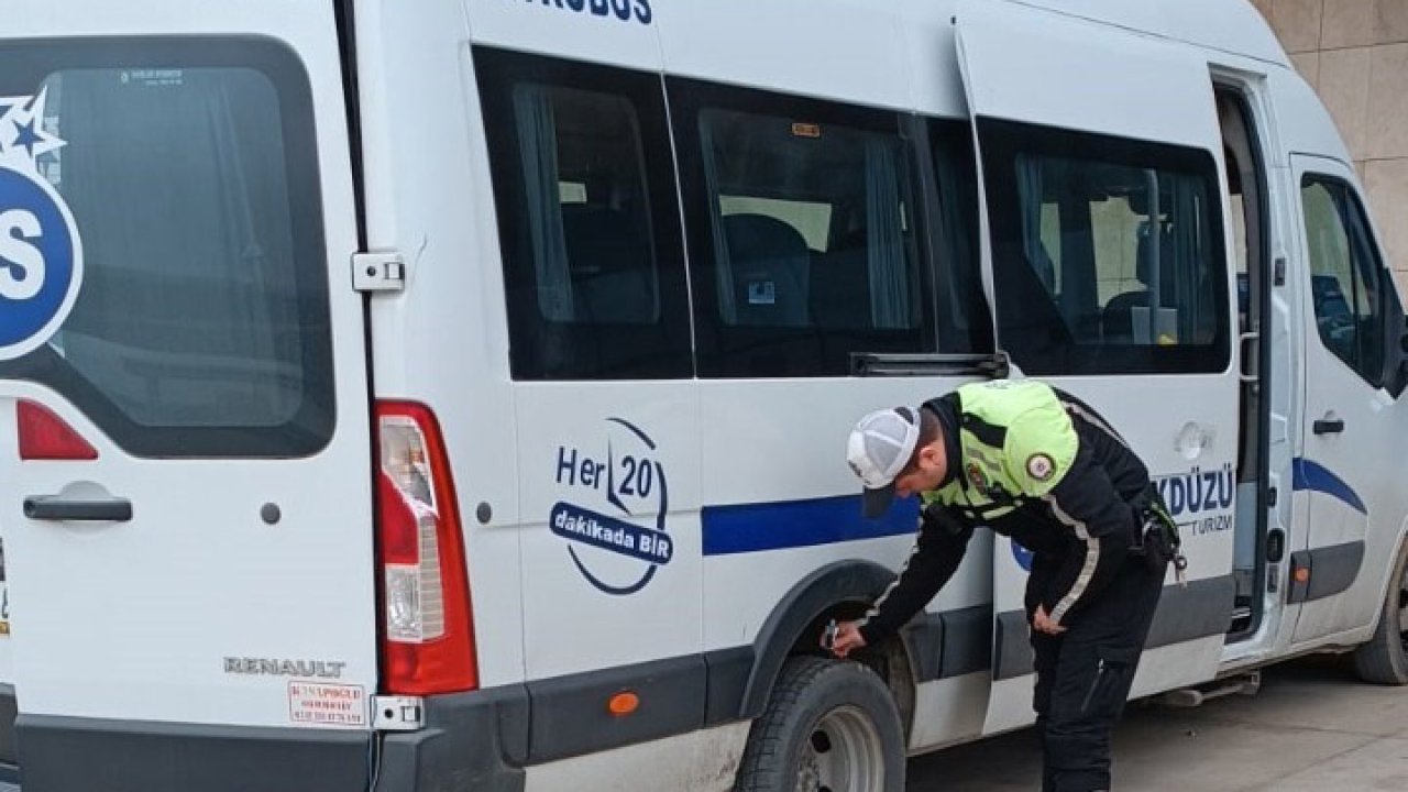 Süleymanpaşa’da Trafik Polisleri Kış Lastiği Denetimi Yaptı