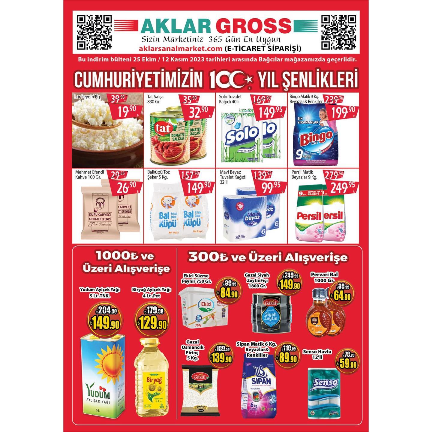 Aklar Gross İndirimleri