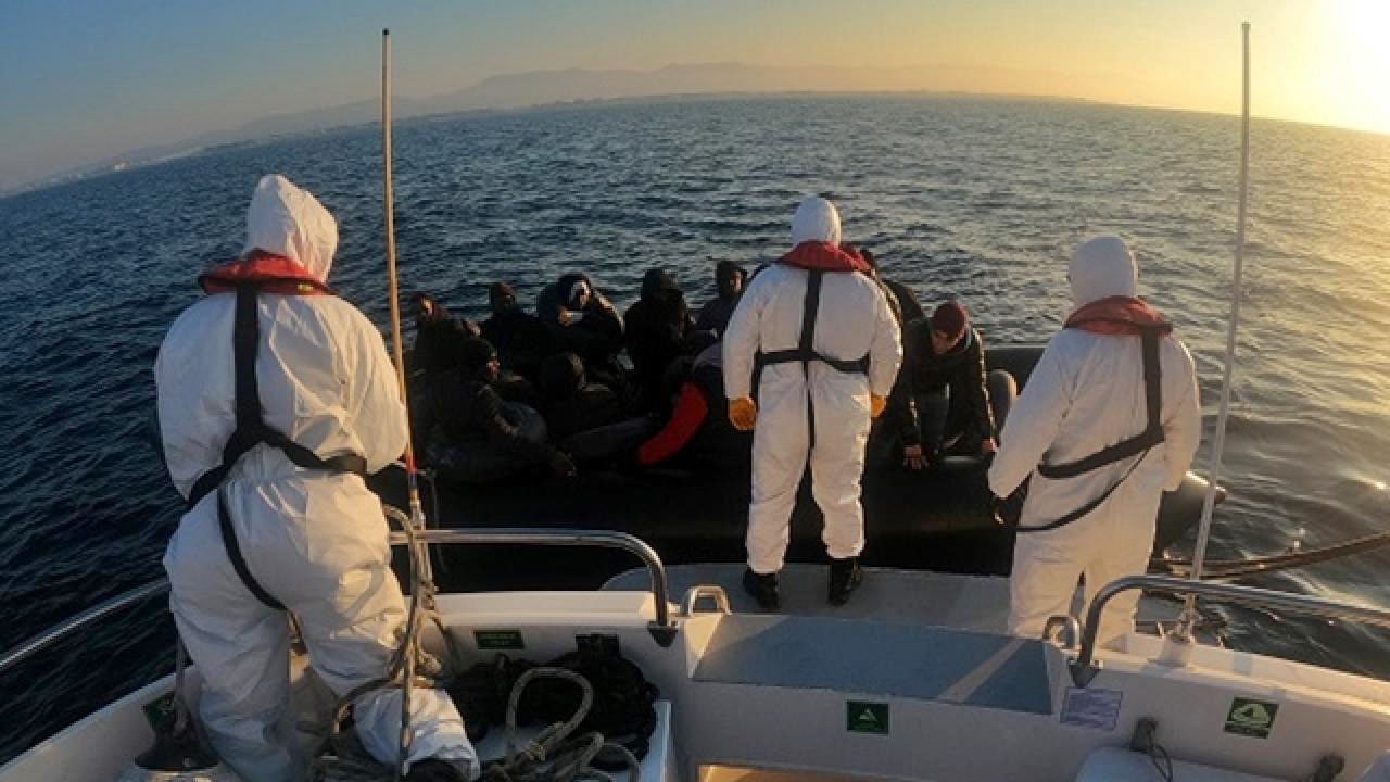 Yunanistan’a Gitmek İsteyen Göçmenler Yakalandı