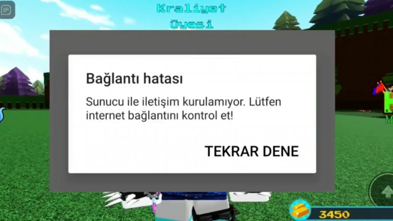 Roblox Erişim Engellendi Hatası