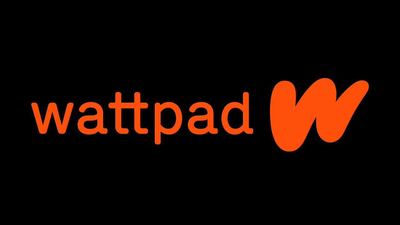 Wattpad siyah temalı logosu