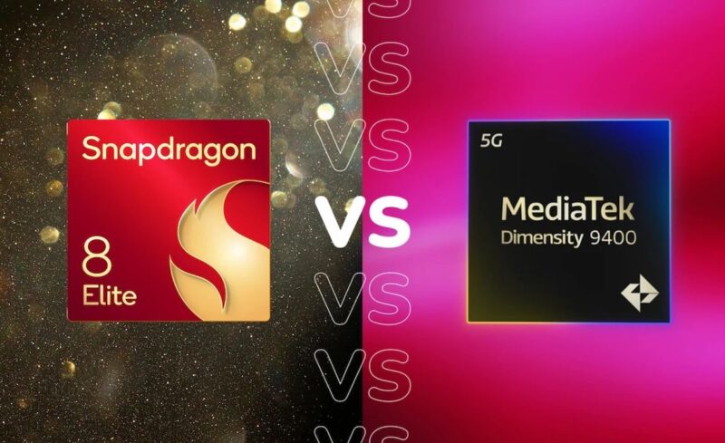 Qualcomm Snapdragon 8 Elite vs MediaTek Dimensity 9400