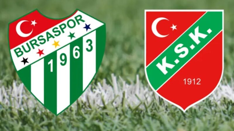 Bursaspor - Karşıyaka Maçı İzleme Linki