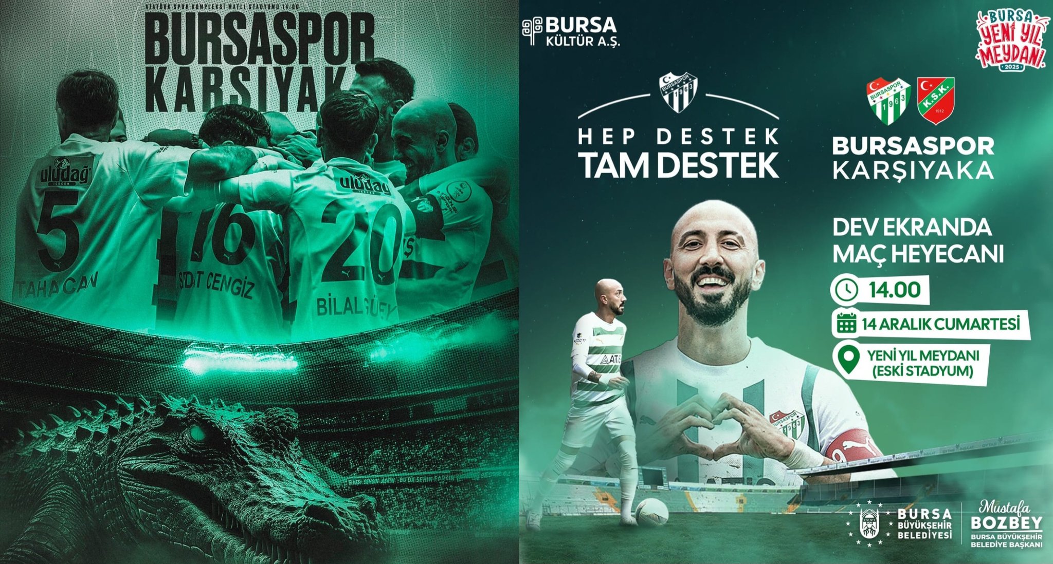 Bursaspor - Karşıyaka Maçı İzleme Linki