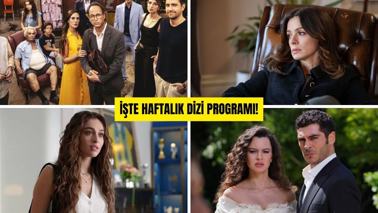 Haftalık Dizi Programı 2024