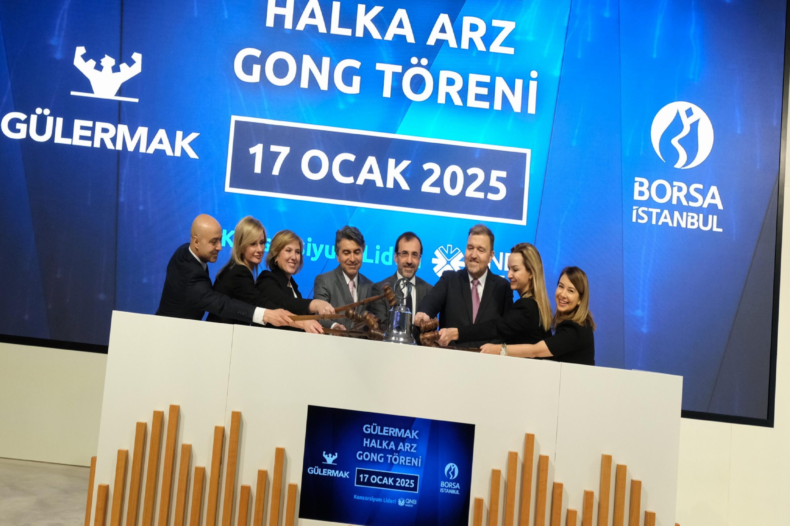 Borsa İstanbul’da gong Gülermak için çaldı