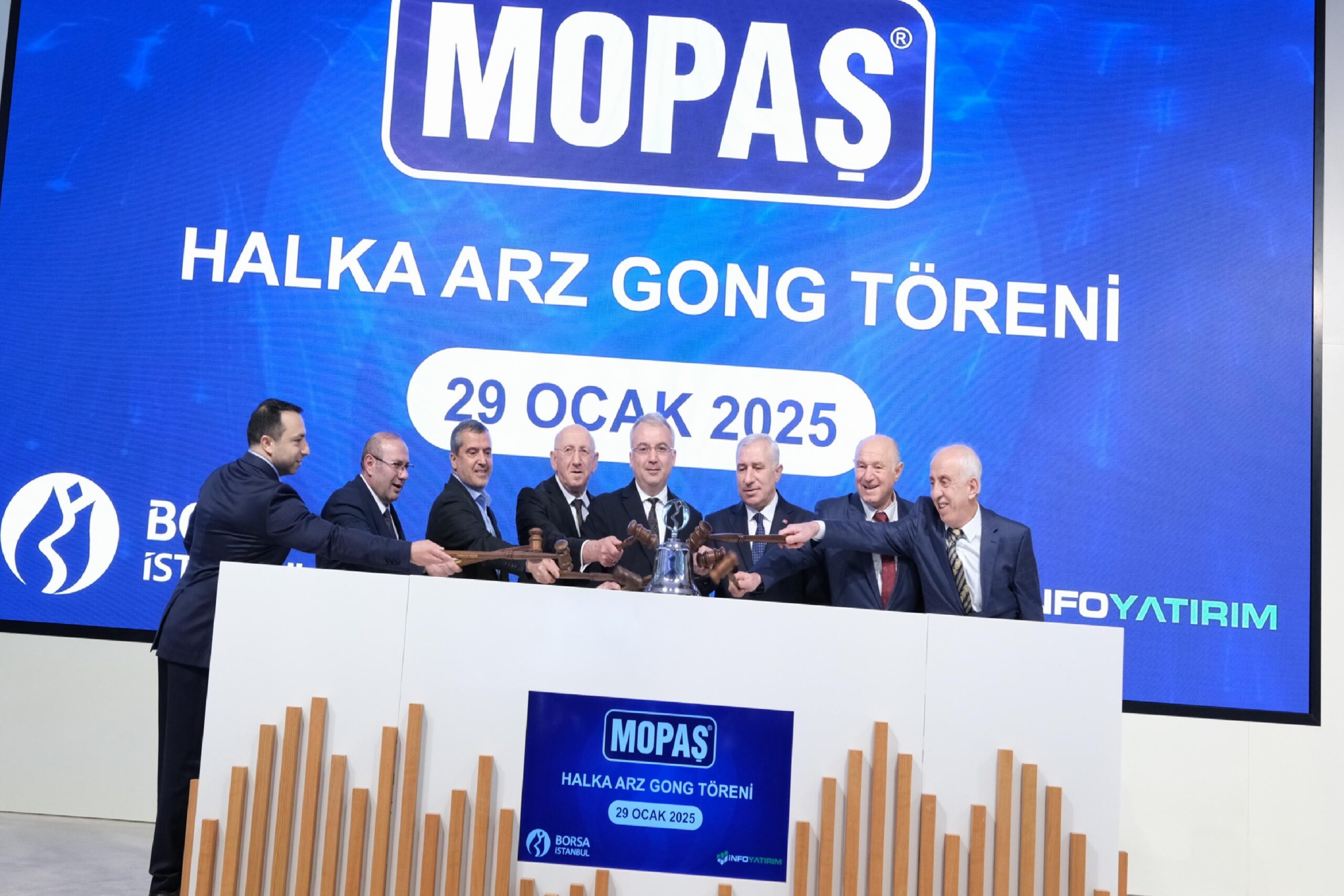 Borsa İstanbul’da gong Mopaş için çaldı haberi