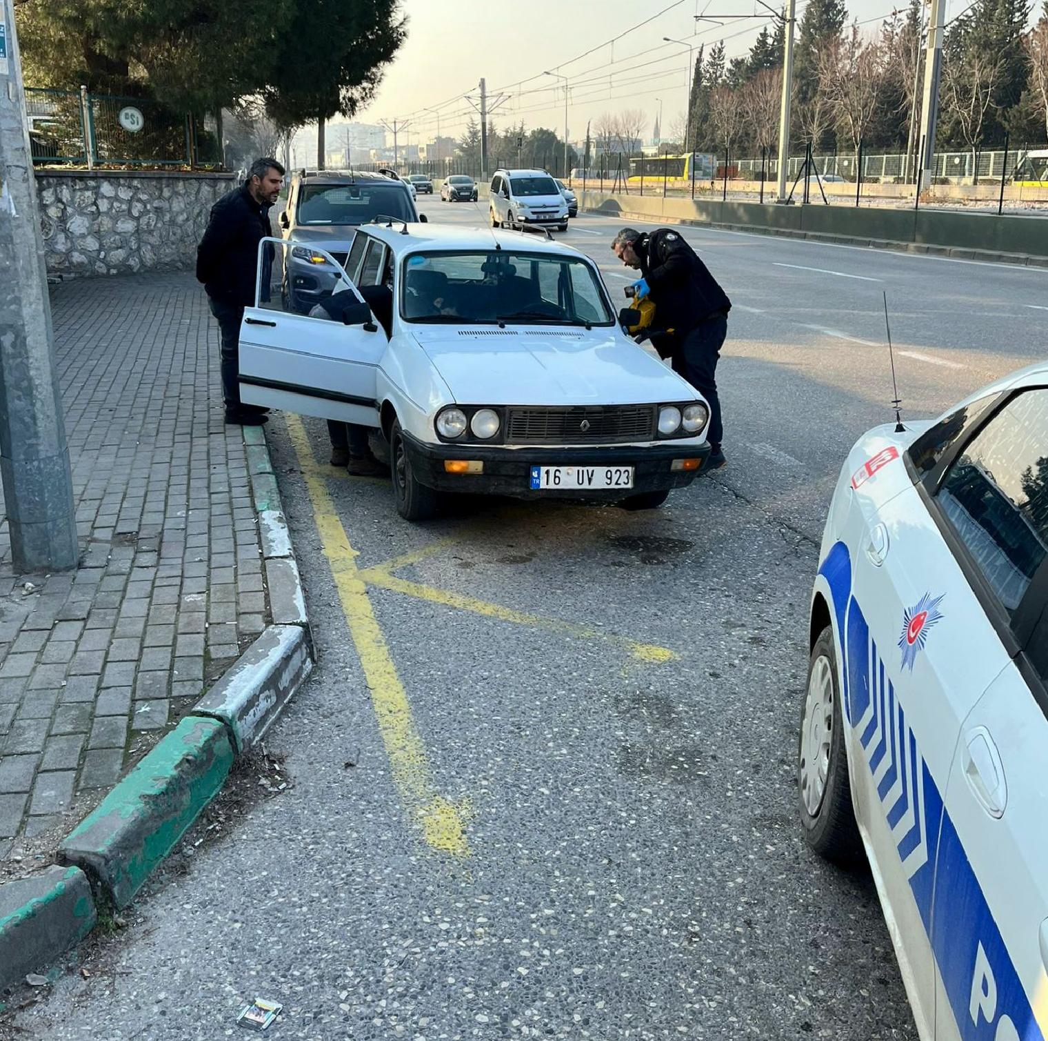 Bursa’da otomobil çalan şüpheli yakalandı haberi