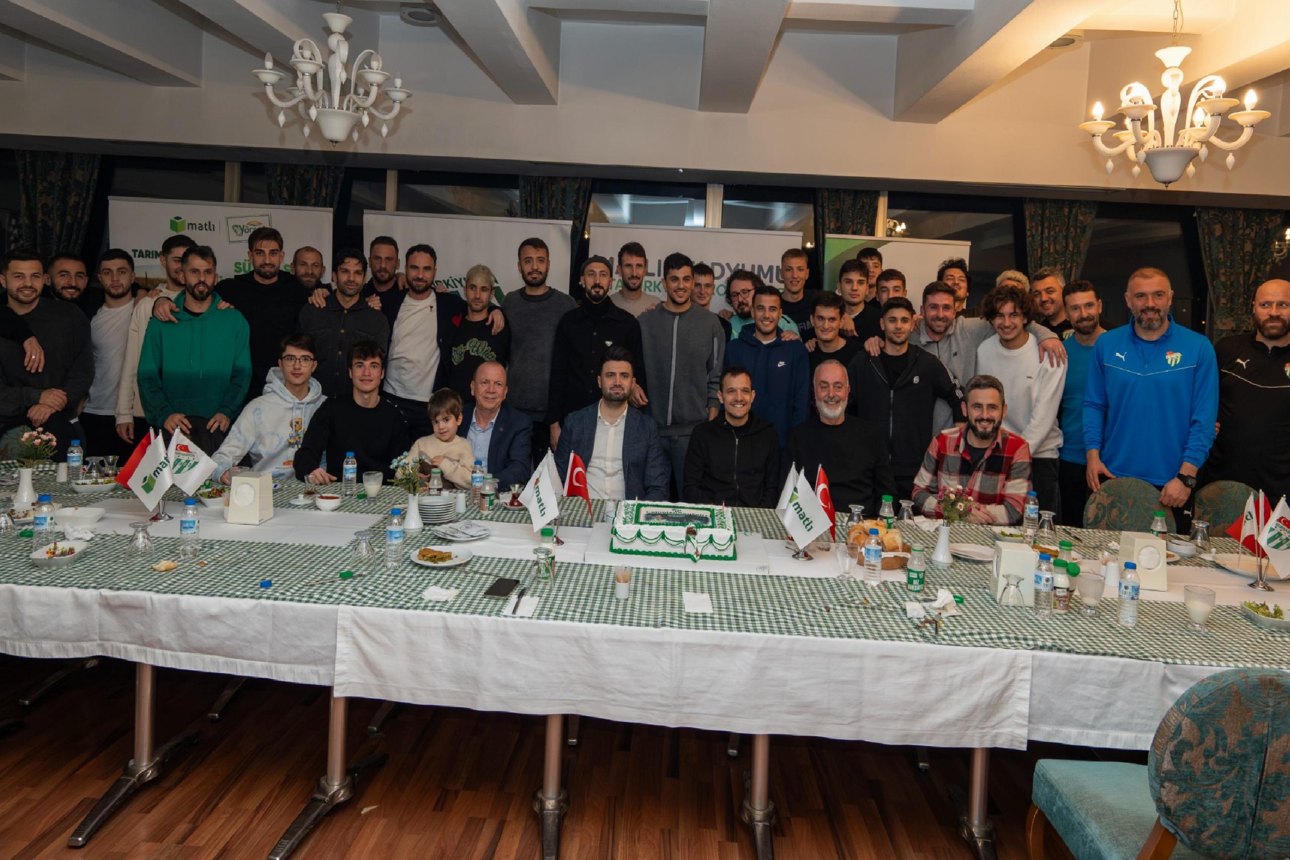 Bursaspor’a ligin ikinci yarısı öncesinde motivasyon organizasyonu