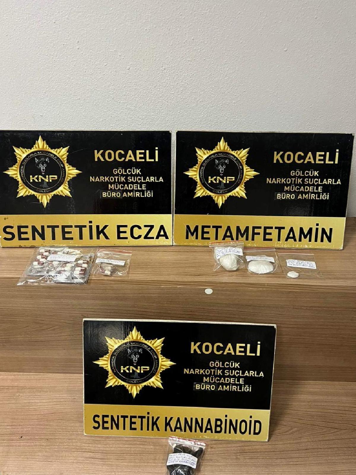 Kocaeli’de uyuşturucu operasyonunda yakalanan 5 zanlı tutuklandı