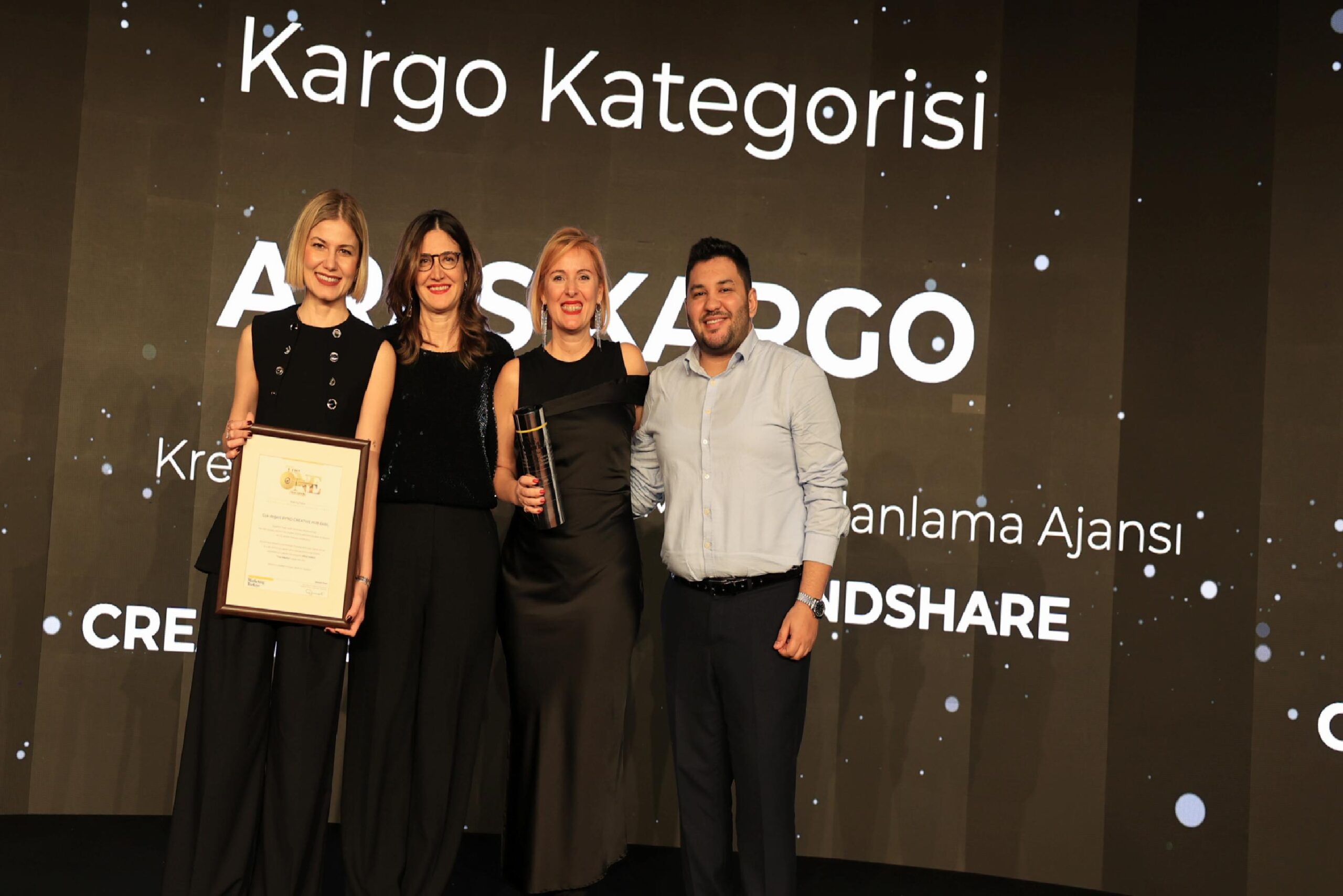 Aras Kargo, The ONE Awards’da dördüncü kez yılın en itibarlısı seçildi haberi