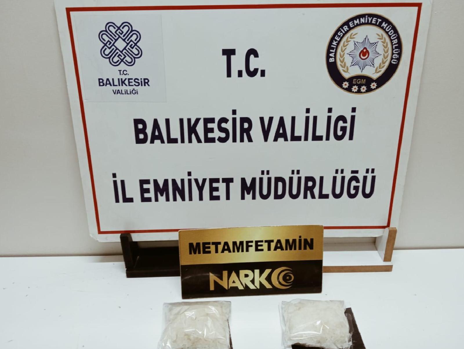 Balıkesir’de uyuşturucu operasyonunda 2 şüpheli yakalandı haberi