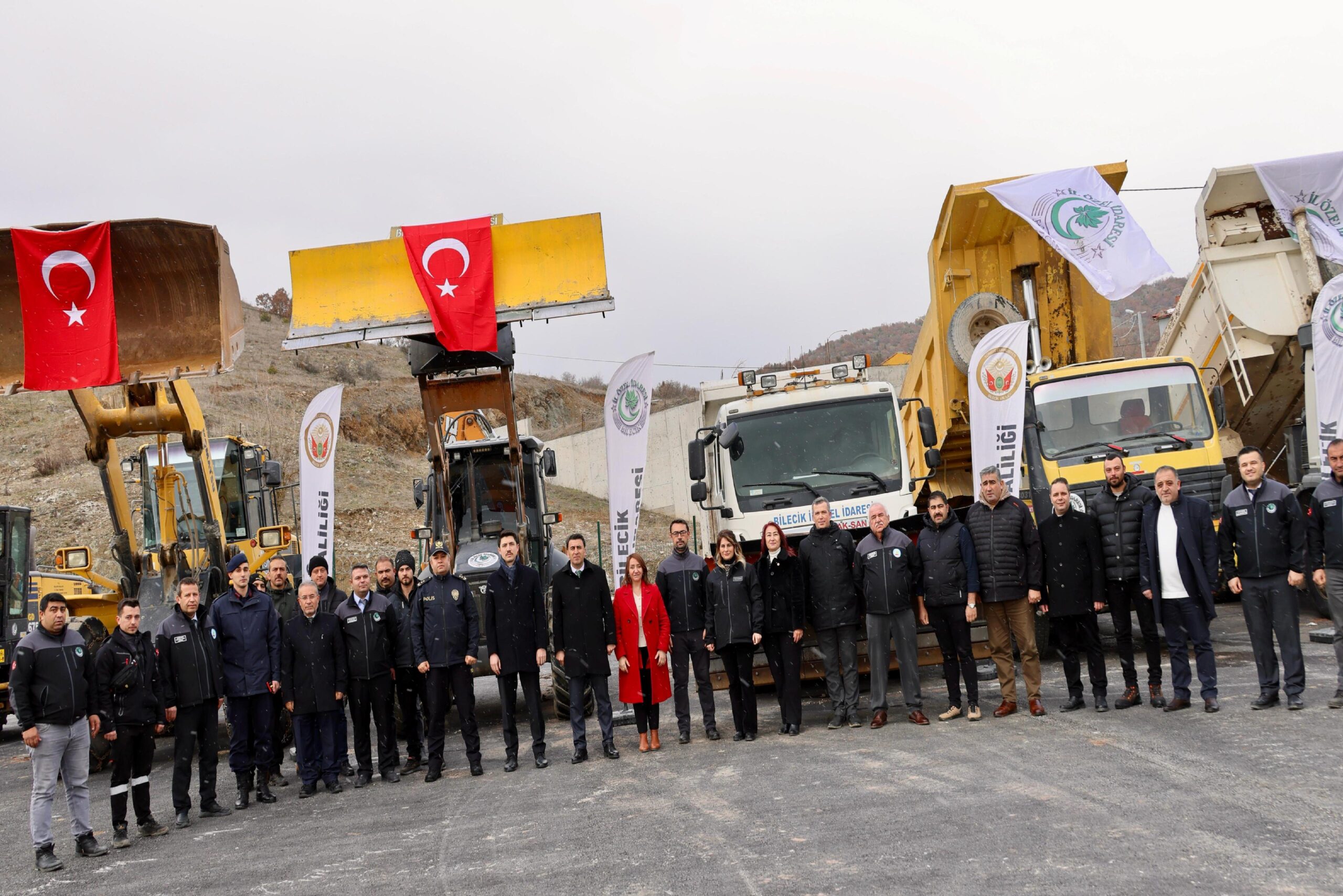 Bilecik İl Özel İdaresi şantiyeleri hizmete açıldı haberi