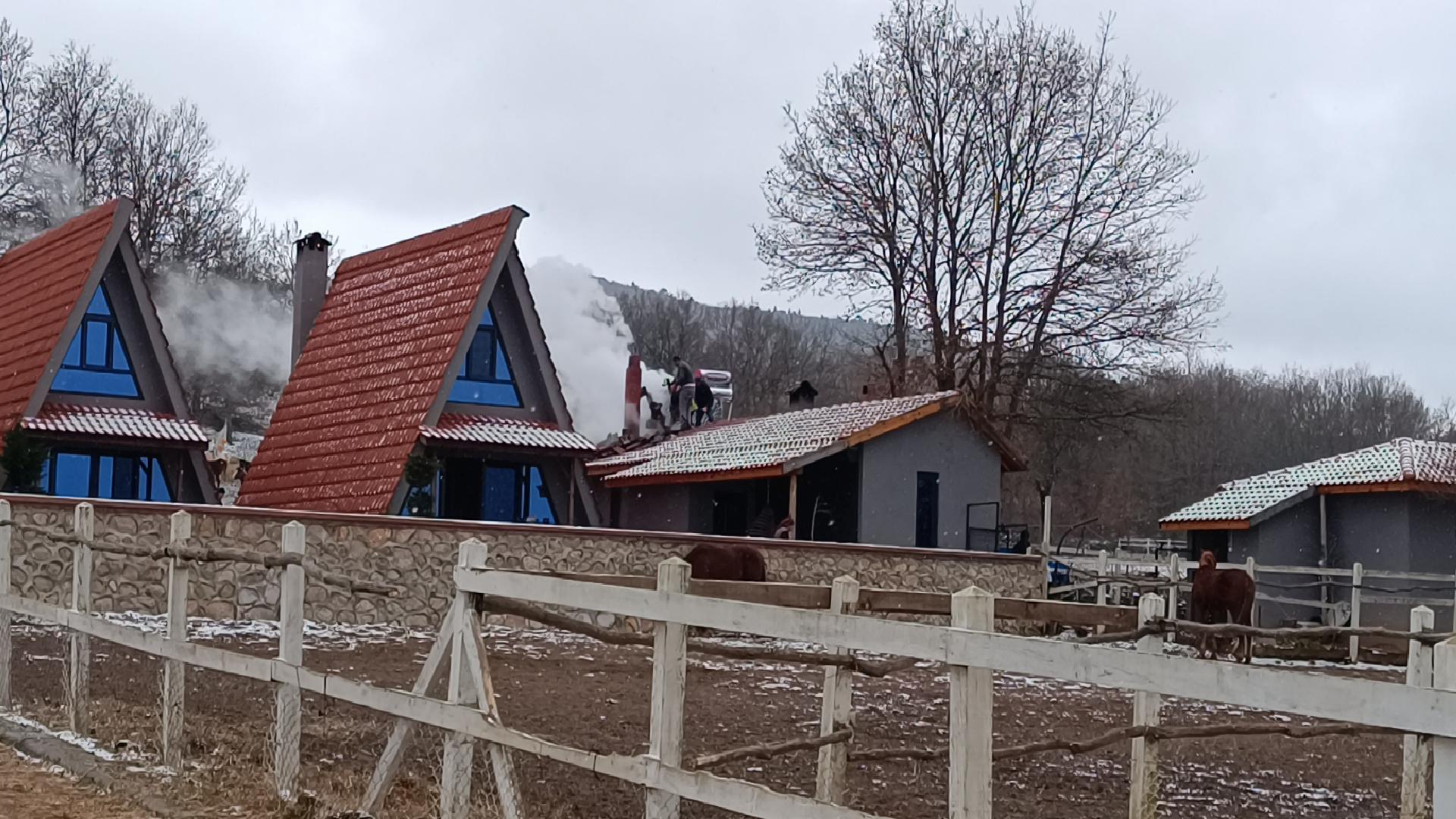 Bilecik’te çiftlikte çıkan yangın söndürüldü haberi