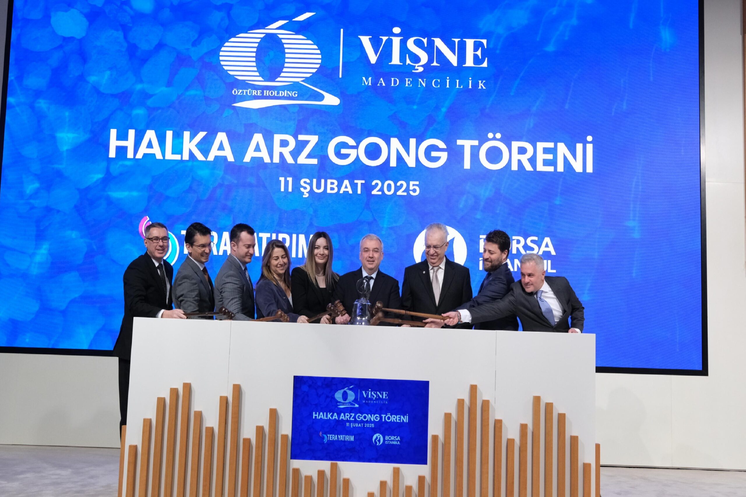 Borsa İstanbul’da gong Vişne Madencilik için çaldı haberi