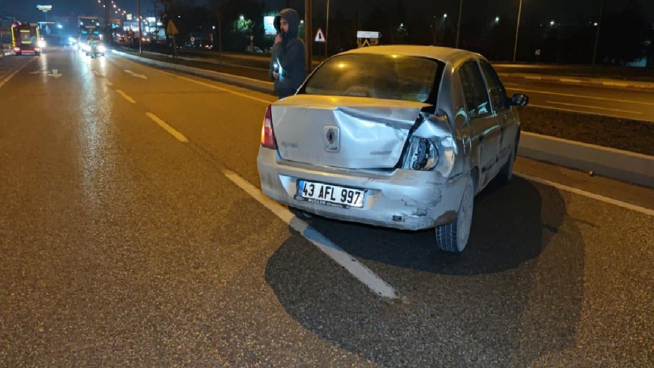 Bursa’daki trafik kazasında 2 kişi yaralandı haberi