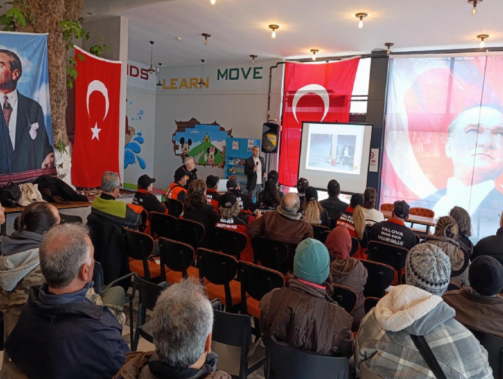 Çınarcık’ta yangın farkındalığı için seminer düzenlendi haberi