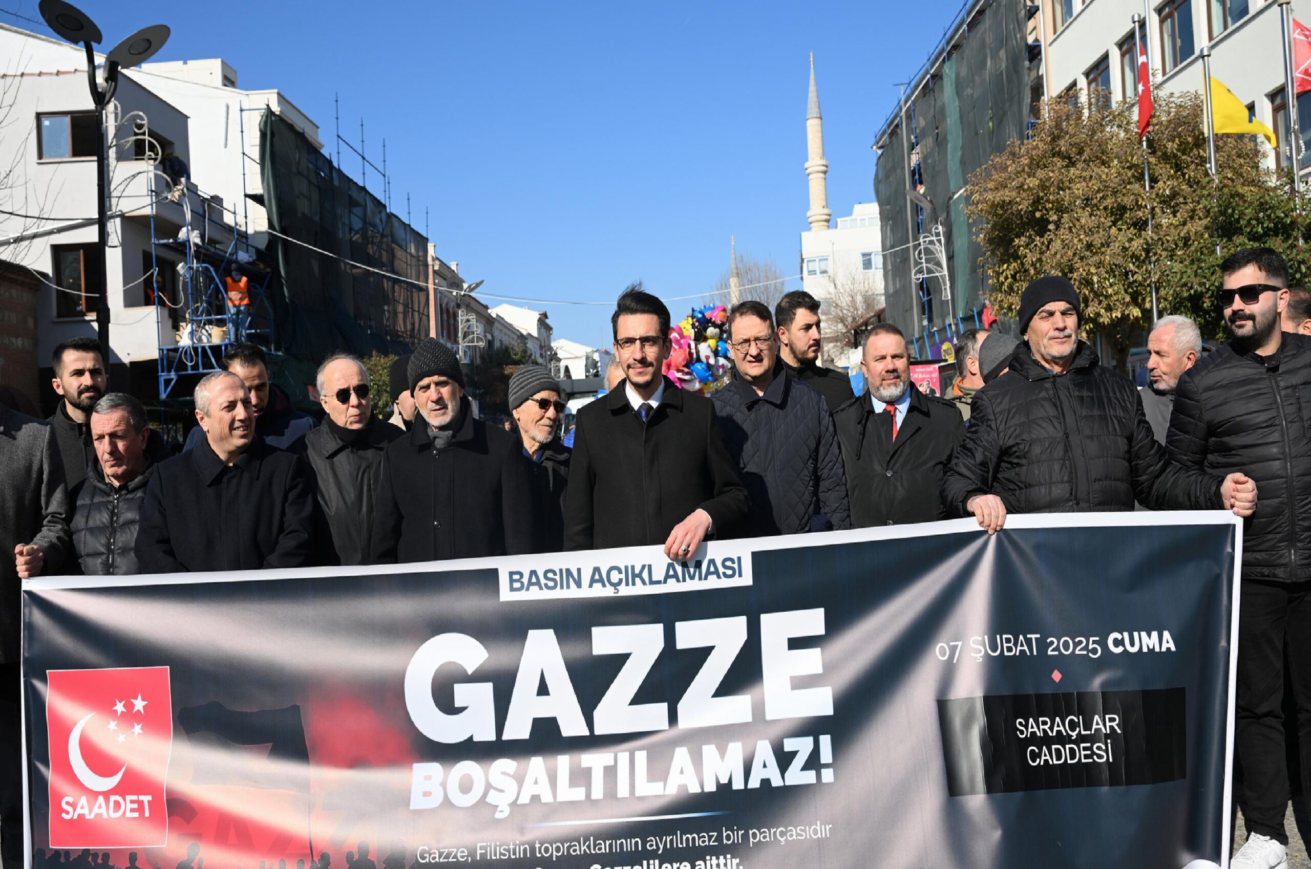 Edirne’de ABD Başkanı Trump’ın Gazze planına tepki haberi